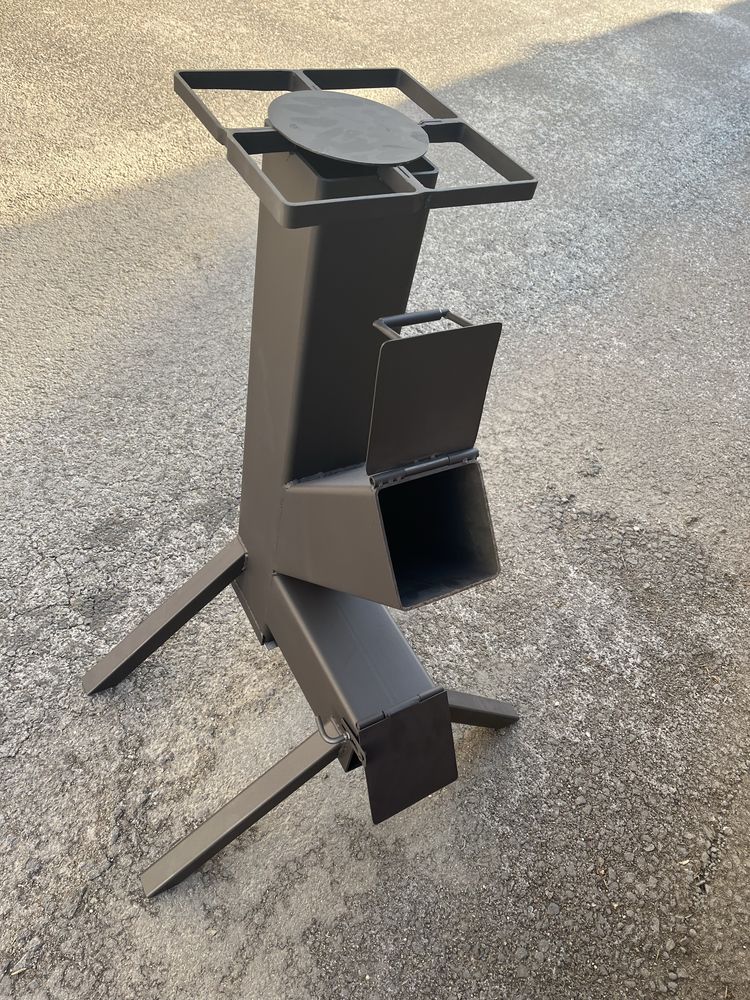 Soba rachetă cu capac detasabil