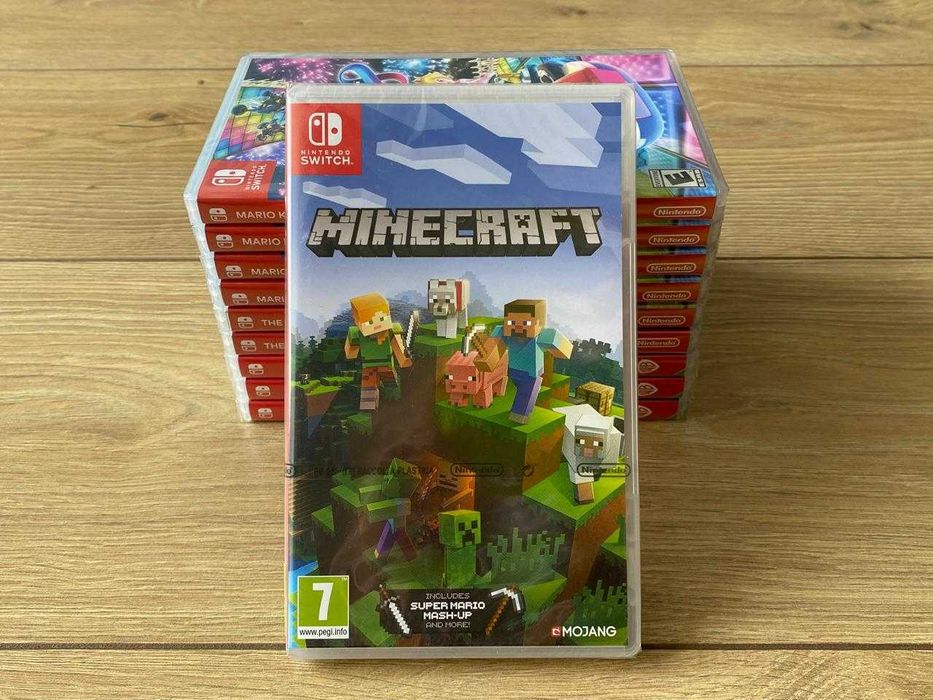 Новый картридж Minecraft/ Майнкрафт Nintendo Switch