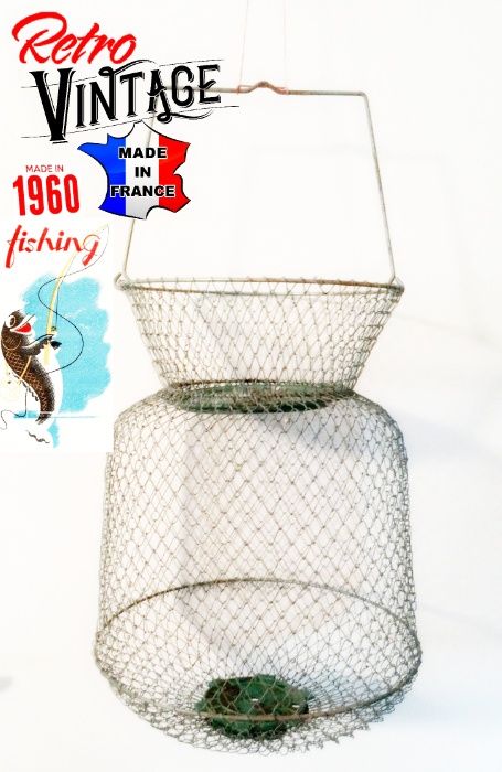 Метална кошница за риболов 31см