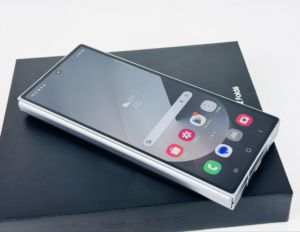 Samsung Galaxy Z Fold 6 5G 512GB 12RAM Silver Отличен! Гаранция!