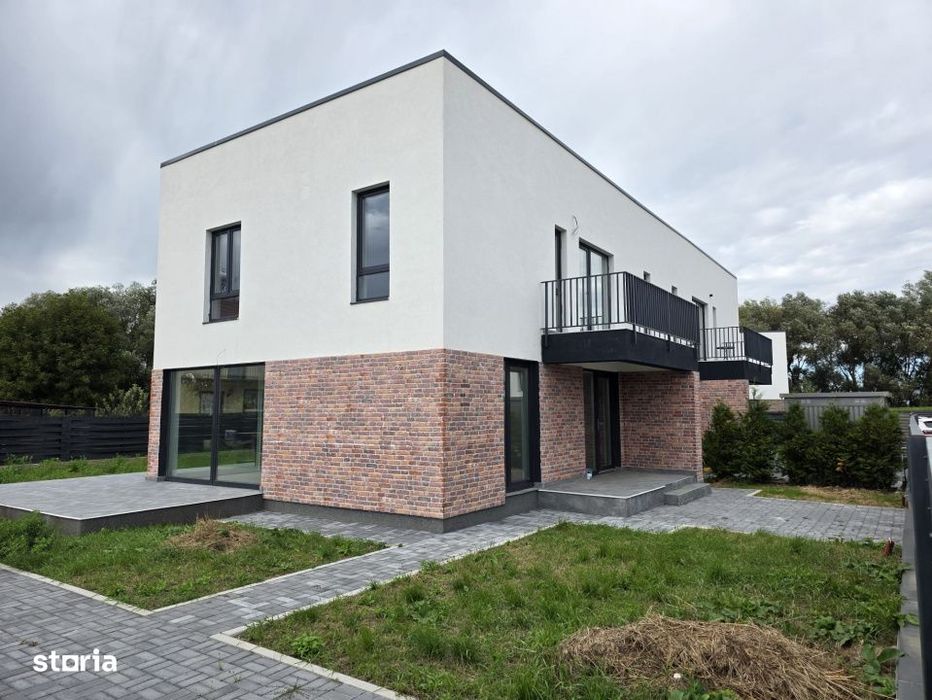 Casa tip duplex stil mediteranean, teren 320mp, Stupini BV