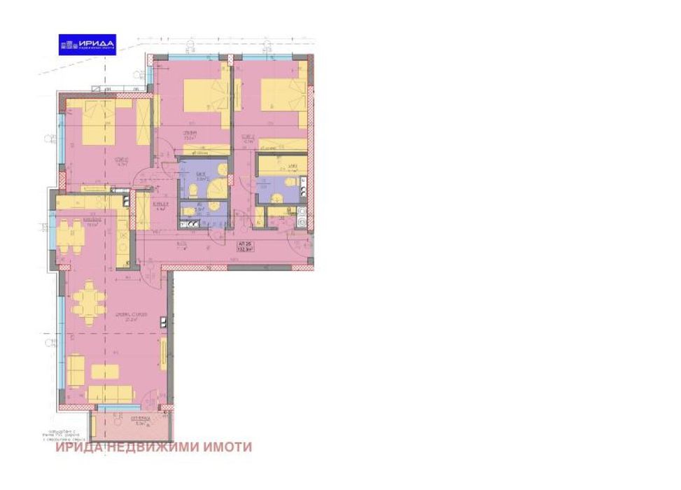 Продава се Многостаен апартамент в София, Лозенец - 156 кв.м за 2731 €/кв.м - Снимка #7