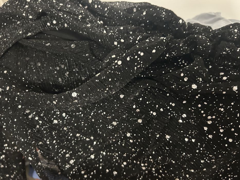 Vand bluza cu sclipici argintie