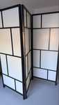 Paravan Ikea din MDF/plastic
