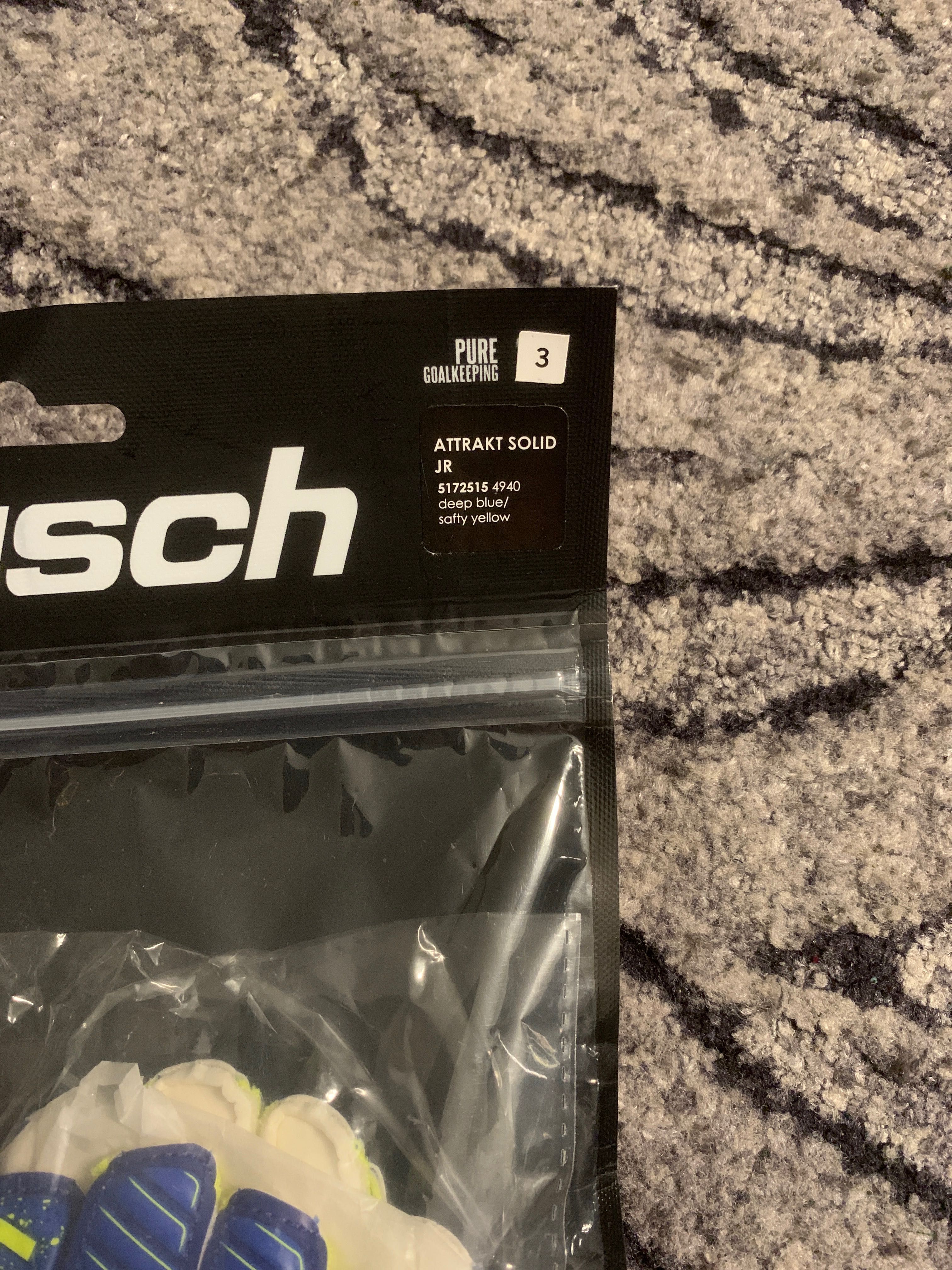 Детски вратарски ръкавици Reusch размер 3