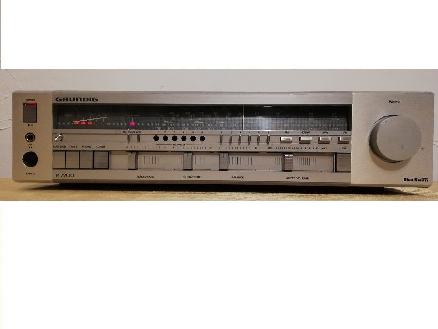 Amplificator/Tuner Stereo GRUNDIG R 7200 - RAR/Vintage/RFG/Perfect