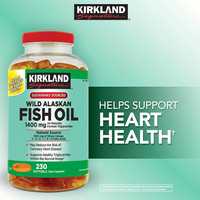 Kirkland fish oil best рыбий жир