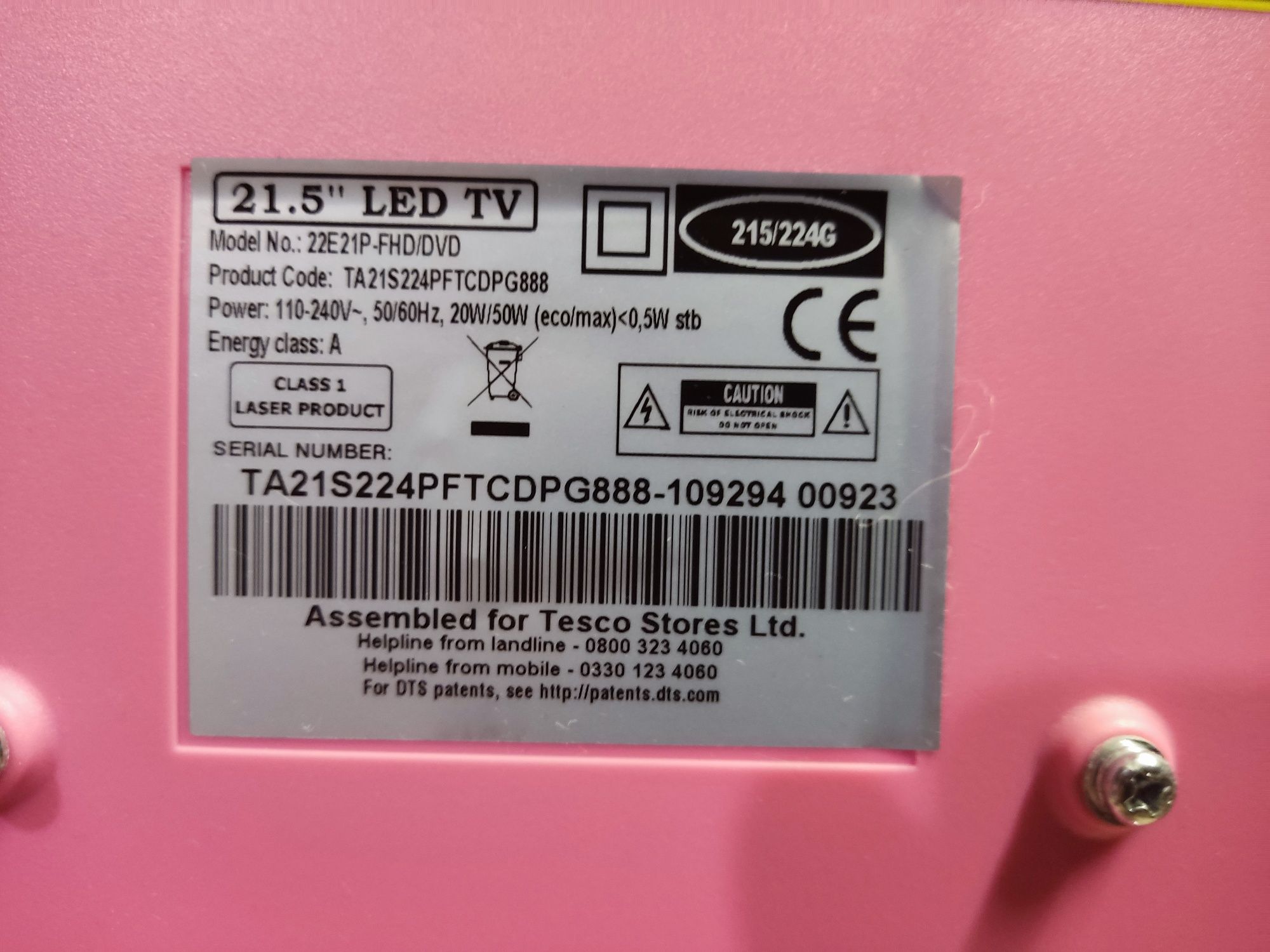 Телевизор Tehnika 21.5"
