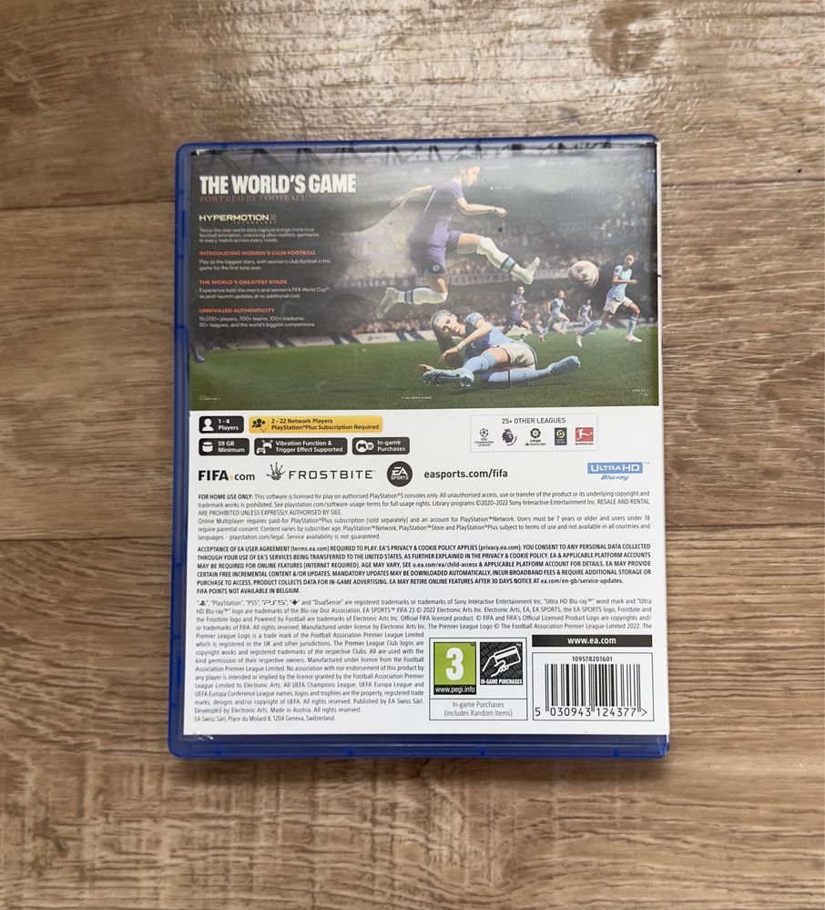 Видеоигра FIFA 23 PS5