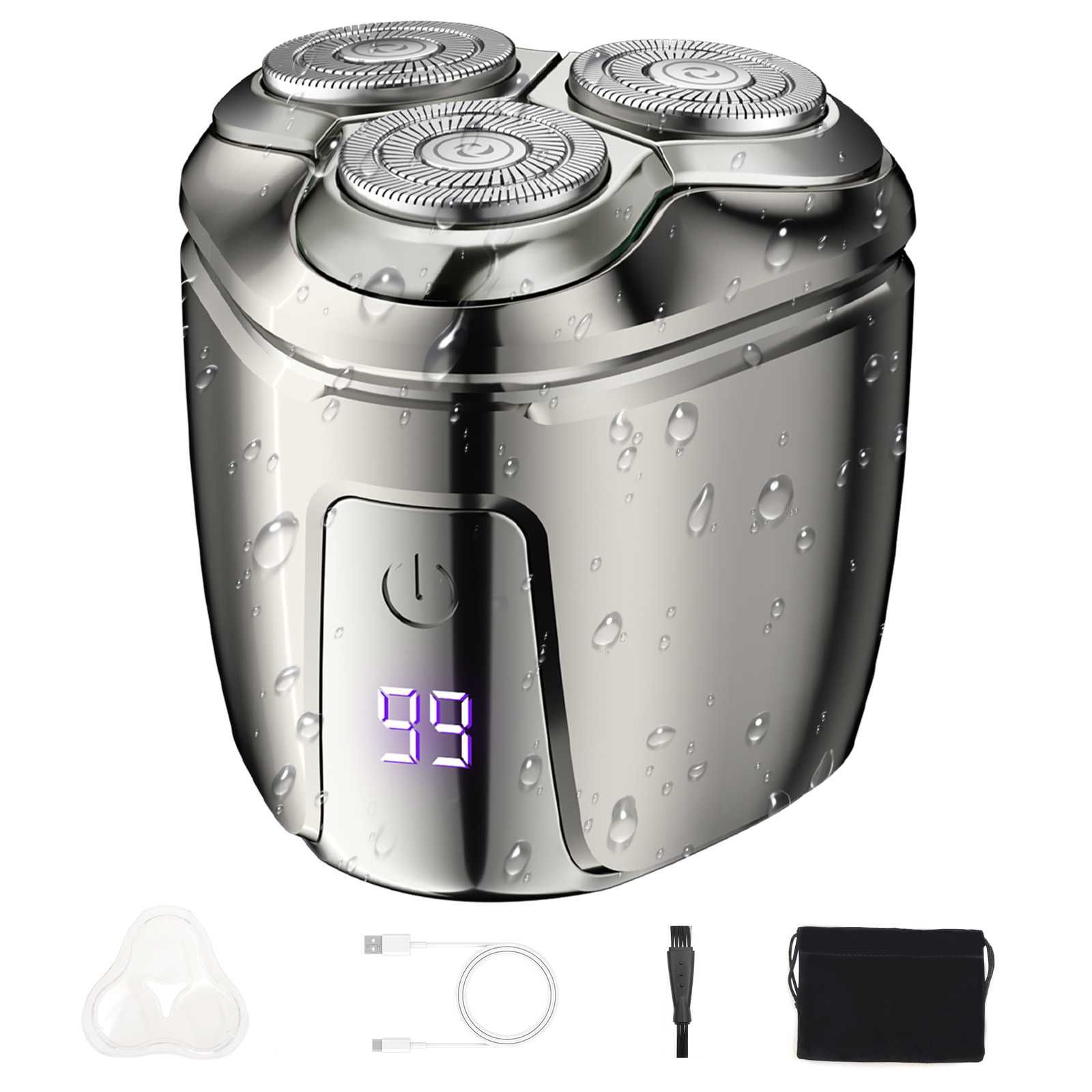 Aparat de Ras Electric, Shaver, Umed/Uscat,  Capete Flexibile 360°