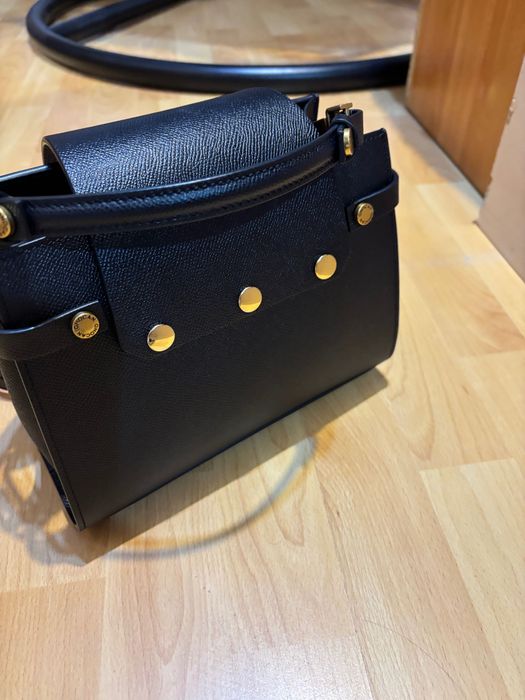 Poșetă piele neagră brand Onocan