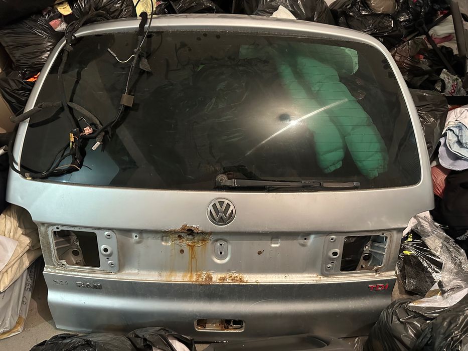 VW Sharan задно стъкло с подгряване мотор за чистачки трети стоп