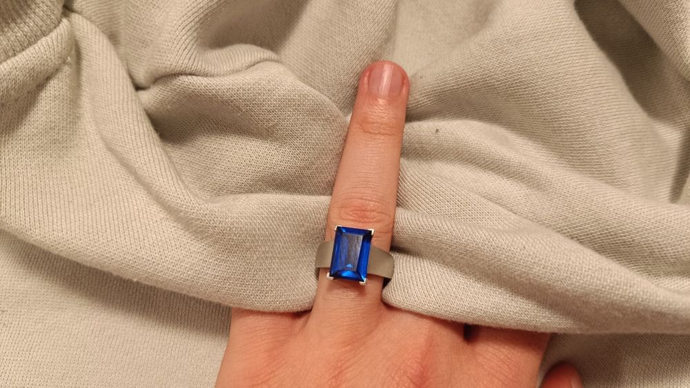 Inel Argint Safir