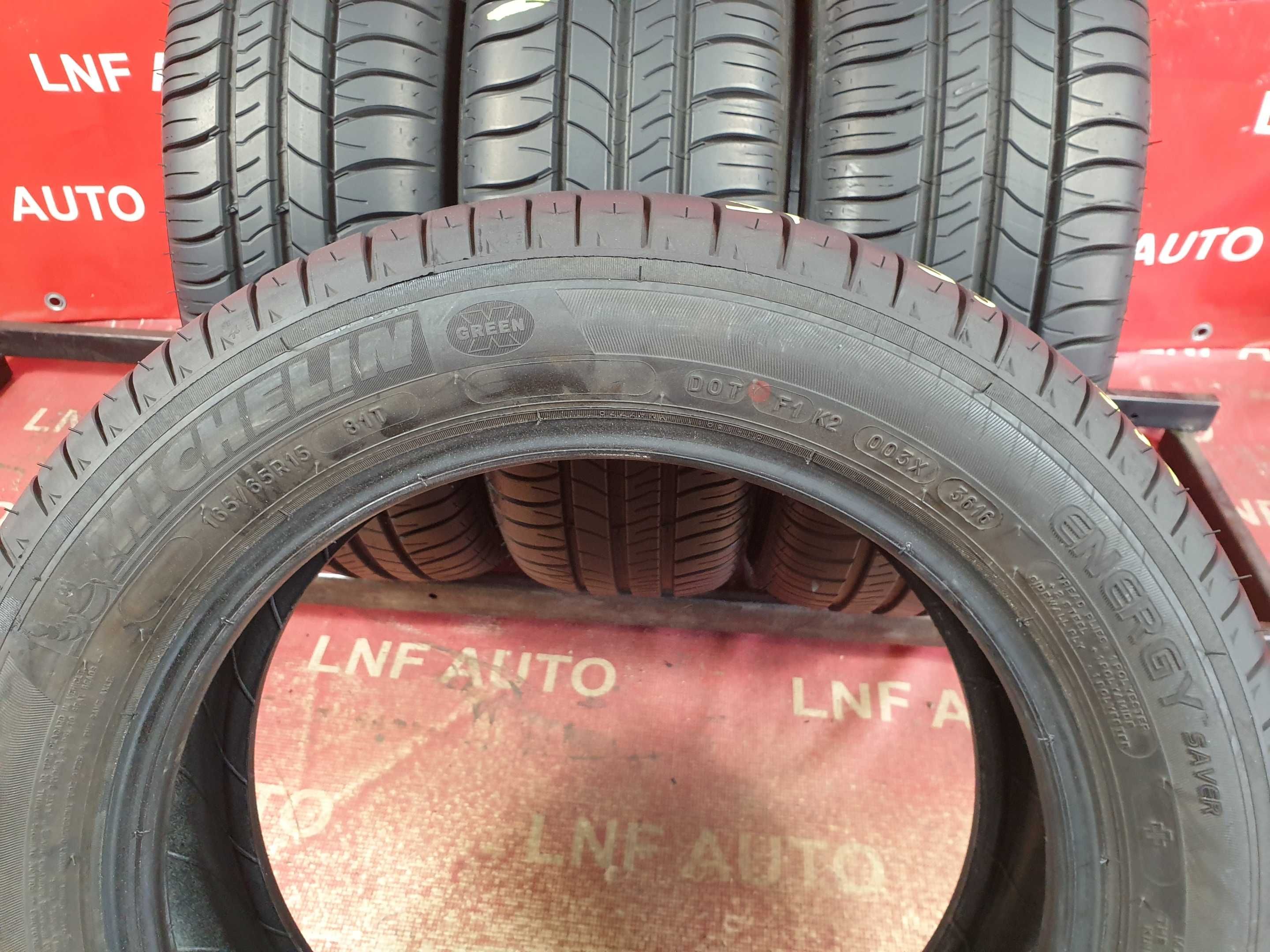 Anvelope de VARA - 165/65/15 - 185/60/15 - Michelin - NOI - DOT 2016