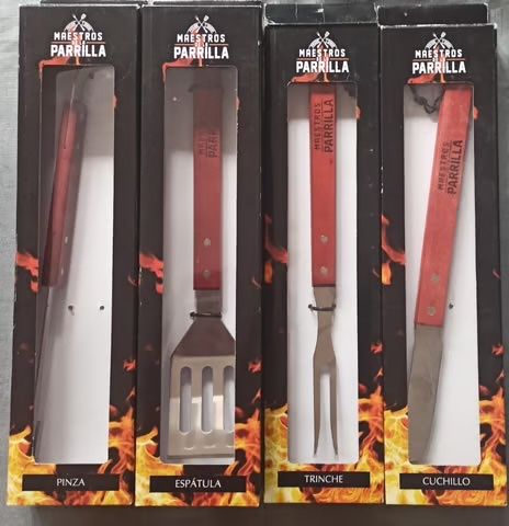 Продаю приборы вилка, нож, лопатка, шипцы для барбекю, шашлыков