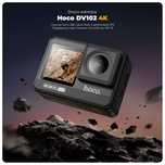 Экшн-камера Hoco DV102 4K — два дисплея, супер стабилизация, 900mAh