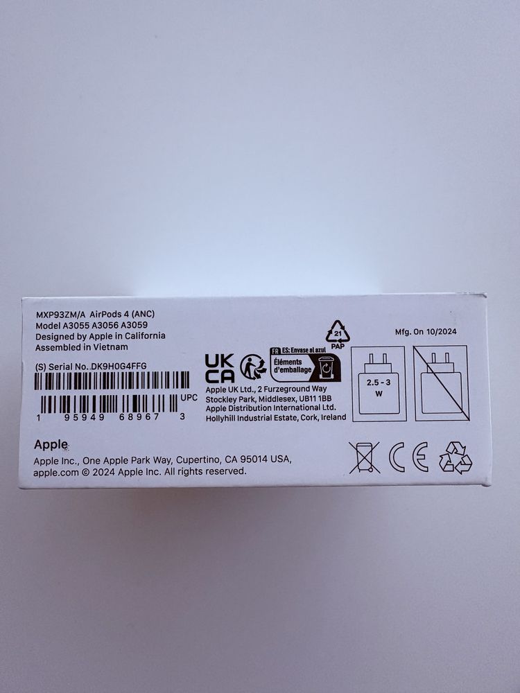 Оригинални AirPods 4 (ANC)
