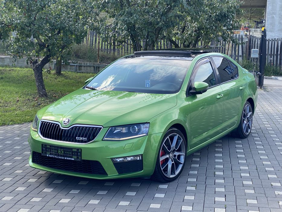 Skoda Octavia 3 VRS 2.0i 220 cp 2017 Euro 6 Panoramic