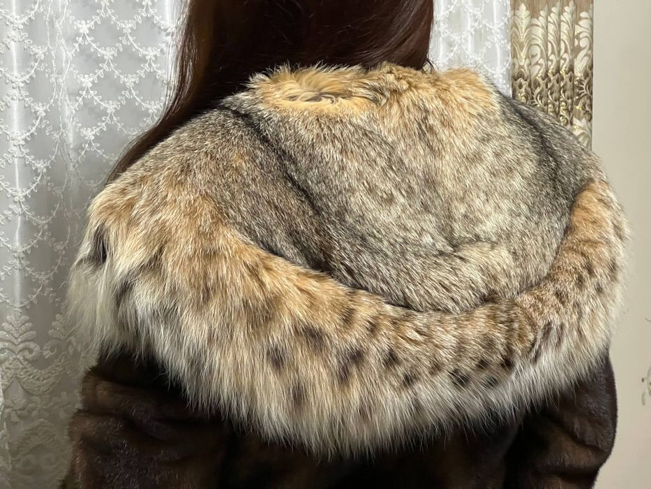 Продаётся натуральная шуба из из рыси