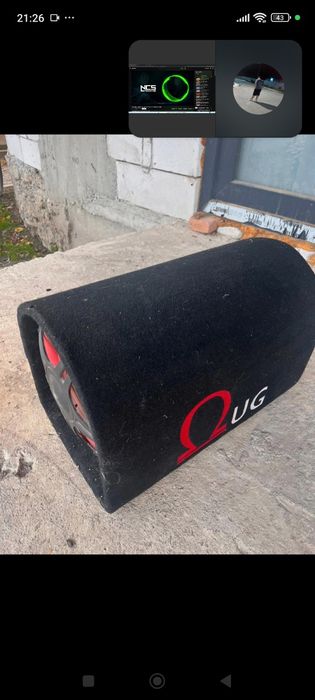 Vând subwoofer ug cu amplificator stricat