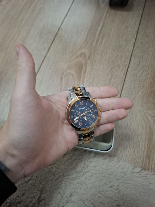 Ceas Fossil Argintiu/Auriu