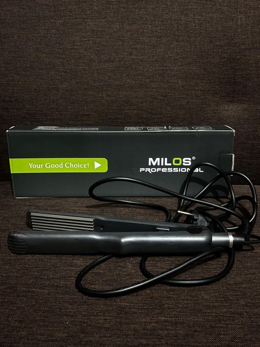 Профессиональная плойка гофре Milos