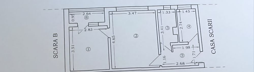 Vând apartament 2 camere