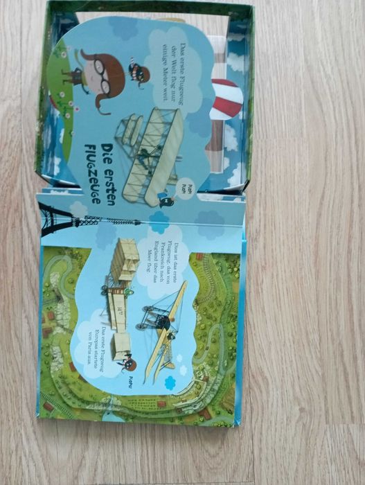 Детски 3d книги на немски език, лот книжки с приказки и игра