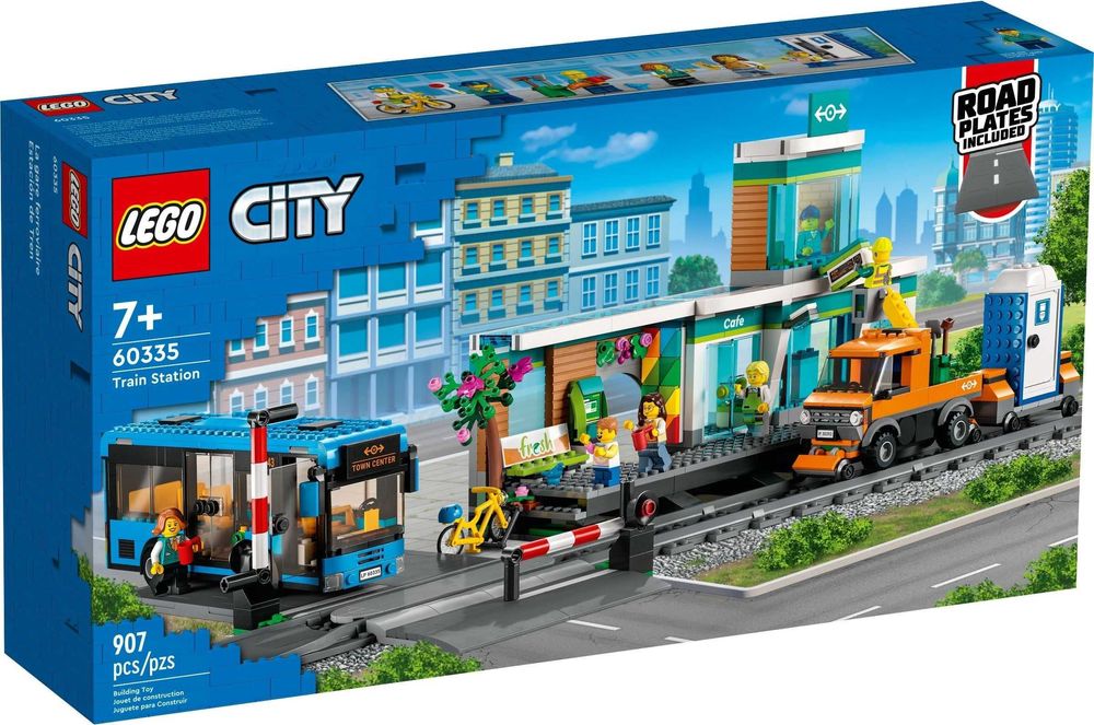 LEGO City 60335 — Железнодорожная станция