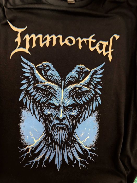 Тениска Immortal - All Shall Fall , чисто нова, размер L