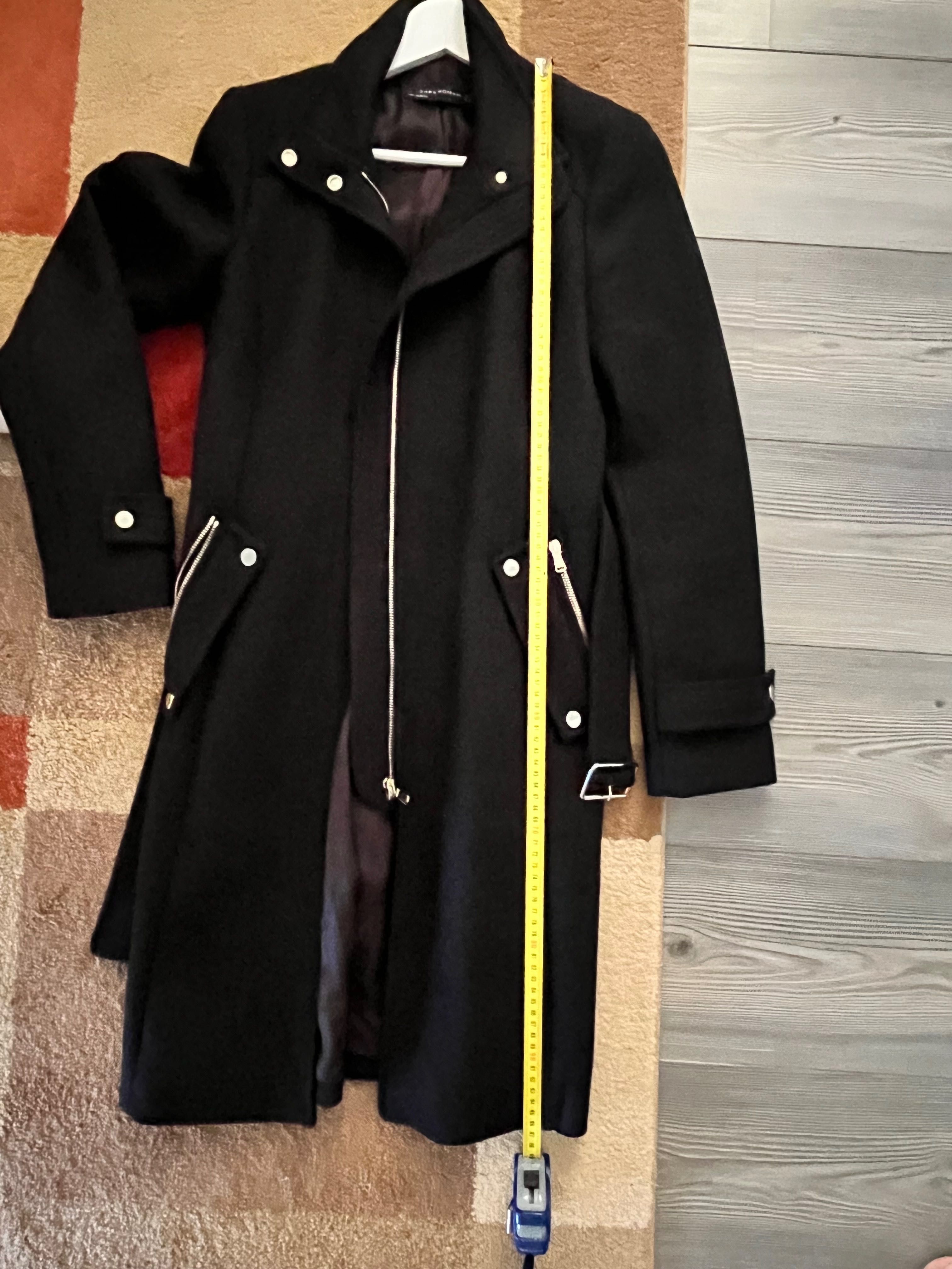 Palton negru Zara