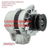 ALTERNATOR nou  Fulie dubla AKSA ADP112A 24V