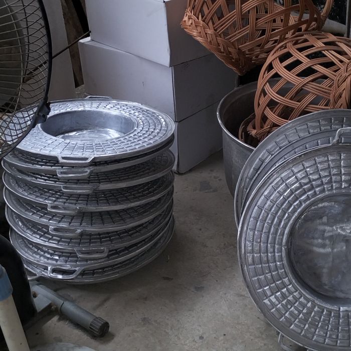 disc tip gratar din aluminium, 50cm