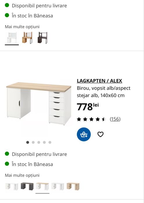 Birouri si scaune de birou