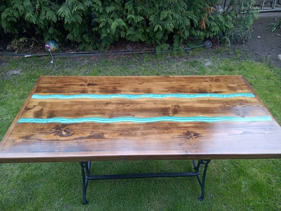 Masa de lemn cu rășină Epoxidica