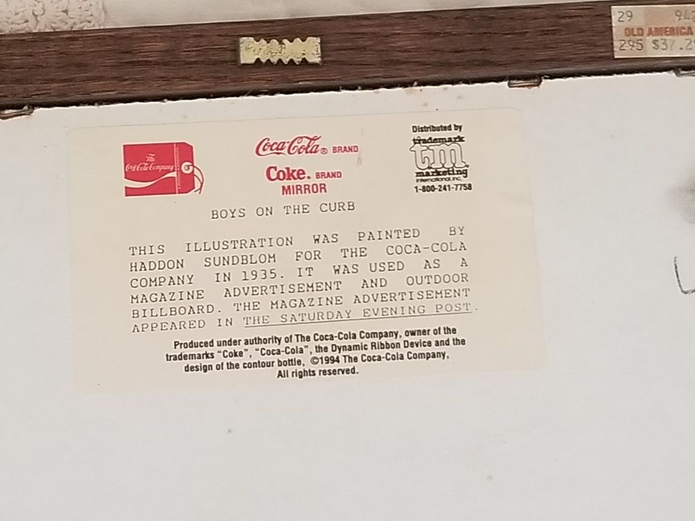 Tablouri Coca-Cola vechi