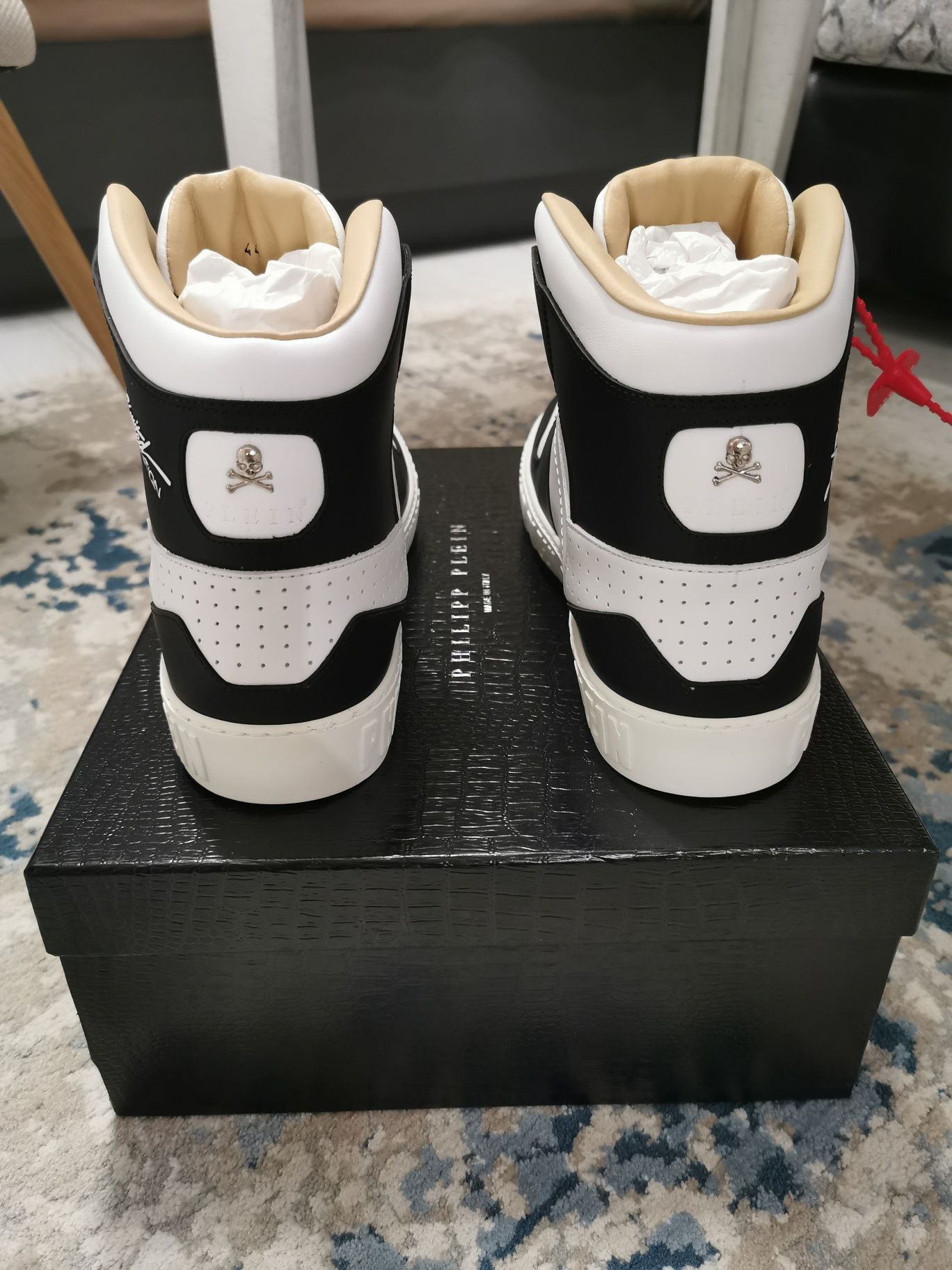 Обувки philipp plein sneakers high 44 номер