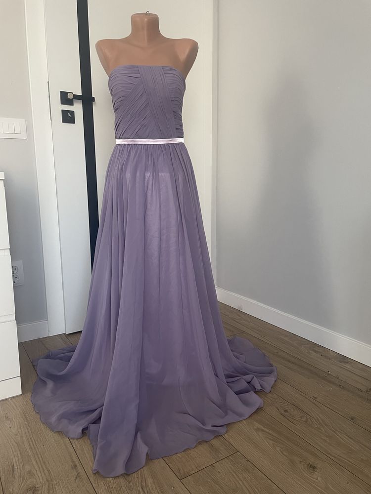 Rochie de evenimente culoarea lavandei