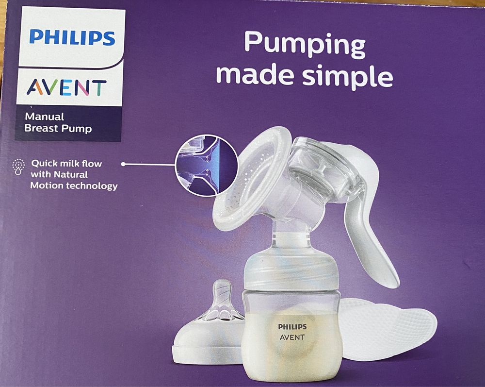 Vând pompă de sân Philips Avent nouă