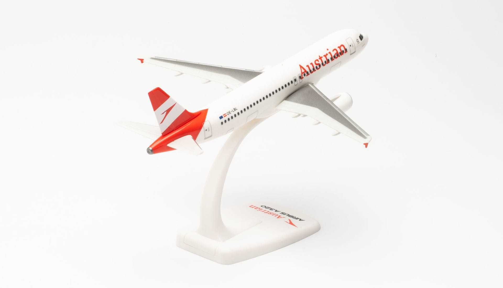 AIRBUS A320-200 AUSTRIAN AIRLINES Macheta avion Scara 1:200