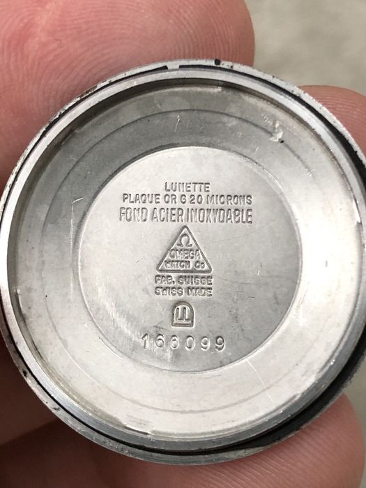 Ceas Omega Genève placat cu aur