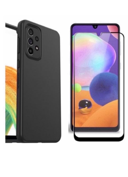 Husa Guardian Case + Folie Sticla 11D Samsung A21s/A22/A23/A24/A25/A26