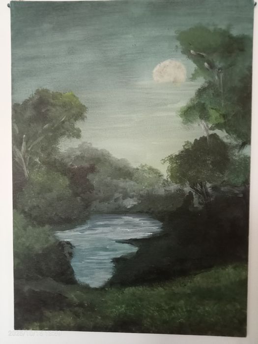 Tablou pictat manual