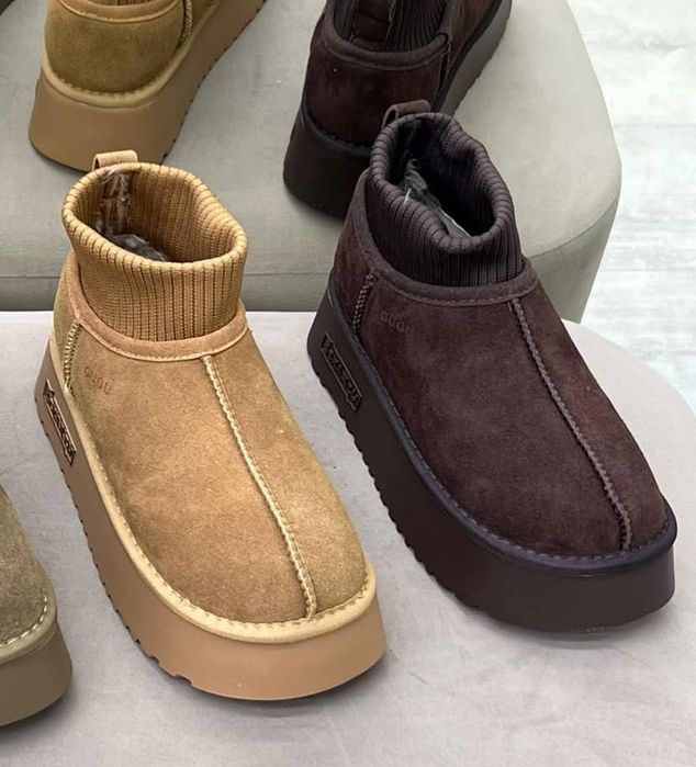 Продам угги новые, шоколадный цвет