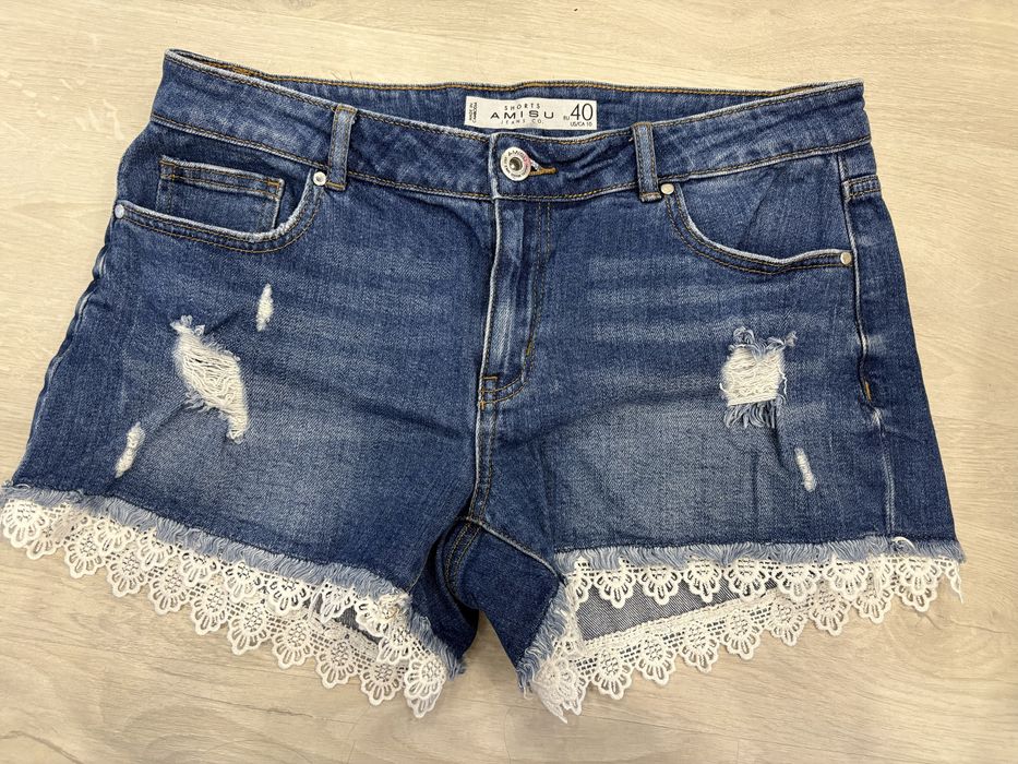 Дънкиви къси панталонки