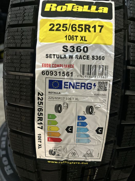 Нови Зимни Гуми ROTALLA S360 225/65R17 106T XL НОВ DOT 2256517