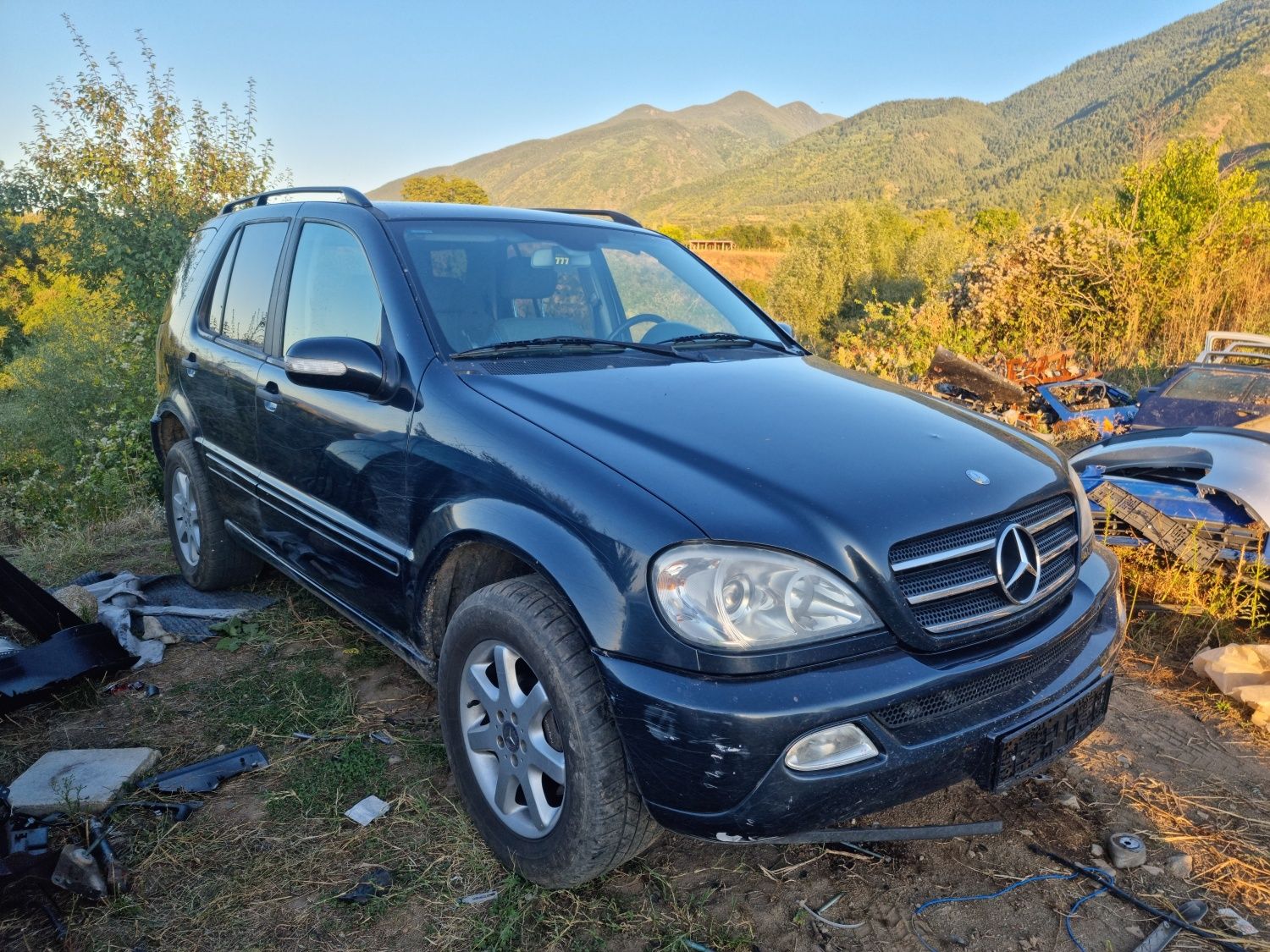 Mercedes ml270cdi 2004g face на части