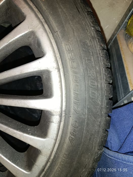 Зимни гуми Sumitomo с джанти bmw, 225/45/17, dot 20 г.