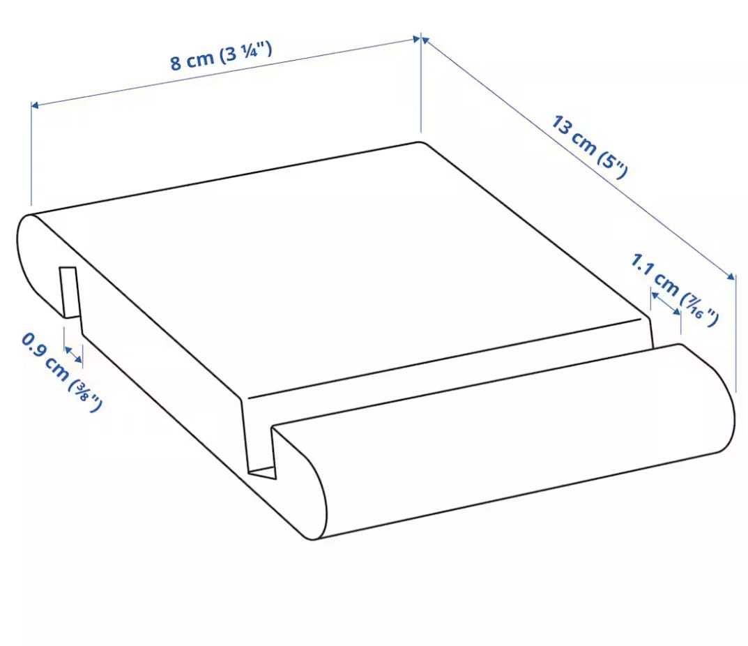 Suport telefon/tableta din bambus Ikea