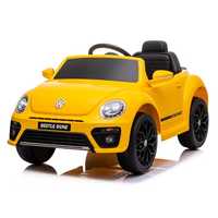 Masinuta electrica VW Beetle DUNE 35W 6V cu BT, RC, culoare Galben